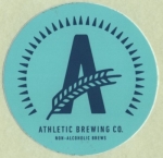 beer sticker from Back East  Brewery ( CT-ATHL-STI-1 )