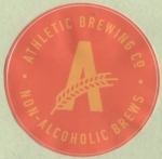 beer sticker from Back East  Brewery ( CT-ATHL-STI-2 )