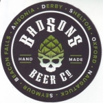 beer sticker from Bank & Bridge Brewing ( CT-BADS-STI-1 )