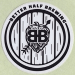 beer sticker from Black Hog Brewing Co. ( CT-BETT-STI-1 )