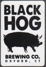 beer sticker from Black Pond Brews ( CT-BLAC-STI-1 )