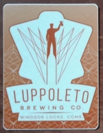 beer sticker from Milford Point Brewing Co. ( CT-LUPP-STI-2 )