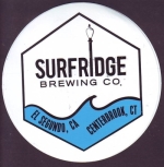 beer sticker from Taylor Brooke Brewery ( CT-SURF-STI-1 )