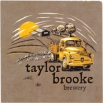 beer sticker from These Guys Brewing Company LLC ( CT-TAYL-STI-3 )