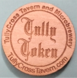 beer token/coin from Twelve Percent Beer Project ( CT-TUL-TOK-1 )