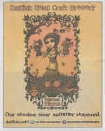 beer advertisement from Dominion ( DE-DOGF-ADV-2 )