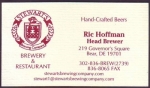 beer business card and similar from Stitch House Brewery ( DE-STEW-BIZ-1 )