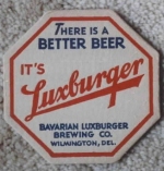 beer coaster from Bellefonte Brewing Co. ( DE-BAVDE-1 )