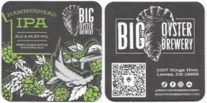 beer coaster from Blue Earl Brewing ( DE-BIGO-11 )