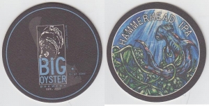 beer coaster from Blue Earl Brewing ( DE-BIGO-8 )