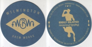 beer coaster from Volunteer Brewing Company ( DE-WILM-1 )