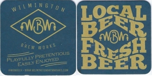 beer coaster from Volunteer Brewing Company ( DE-WILM-2 )