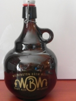 beer growler from Volunteer Brewing Company ( DE-WILM-GRL-1 )