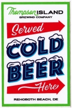 beer sticker from Twin Lakes Brewing Co. ( DE-THOM-STI-1 )