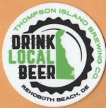 beer sticker from Twin Lakes Brewing Co. ( DE-THOM-STI-2 )