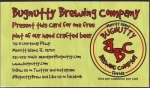 beer business card and similar from Bullfrog Creek Brewing Co. ( FL-BUGN-BIZ-2 )