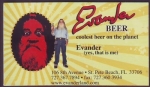 beer business card and similar from Everglades Ale Company ( FL-EVN-BIZ-2 )