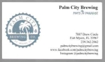 beer business card and similar from Panama City Brewery ( FL-PALM-BIZ-1 )