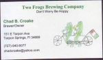 beer business card and similar from Two Henrys Brewing ( FL-TWOF-BIZ-1 )