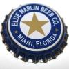 beer crown cap from Blue Springs Brewing - Riverwalk Pizzeria and Brew Pub ( FL-BLUE-CAP-1 )