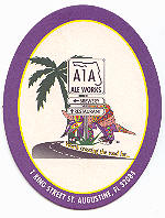 beer coaster from Aardwolf Pub & Brewery ( FL-A1A-14 )