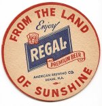 beer coaster from American Brewing Company ( FL-ABC-2 )