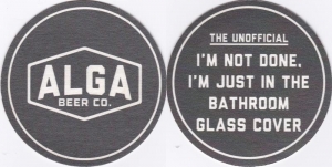 beer coaster from Amelia Island Brewing Co ( FL-ALGA-1 )