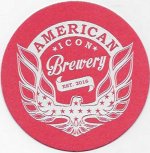 beer coaster from Amicus Brewing Ventures ( FL-AMIC-1 )