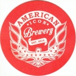 beer coaster from Amicus Brewing Ventures ( FL-AMIC-2 )