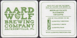 beer coaster from Abbey Brewing Co ( FL-ARD-2B )