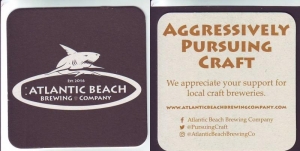 beer coaster from Atlantic Brewing Co. ( FL-ATLA-3 )