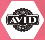 beer coaster from Azalea City Brewing ( FL-AVID-2 )