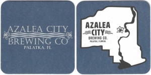 beer coaster from Back Porch Brewing Company ( FL-AZAL-3 )