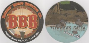 beer coaster from Barley Mow Brewing ( FL-BANG-2 )