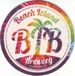 beer coaster from Beachside Brew Pub ( FL-BEAH-1 )