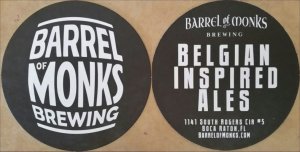 beer coaster from BarrieHaus Beer Co ( FL-BMNK-2 )