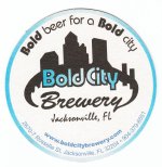 beer coaster from Bone Hook Brewing Co. ( FL-BOLD-2 )