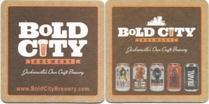 beer coaster from Bone Hook Brewing Co. ( FL-BOLD-7 )