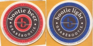 beer coaster from Bootleggers Brewing Co. ( FL-BOOT-1 )