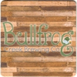 beer coaster from Bully Brewing INC ( FL-BULL-1 )