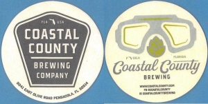 beer coaster from Coastal Dayz Brewery ( FL-COAT-1 )