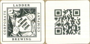 beer coaster from Cotee River Brewing Company ( FL-CORP-5 )