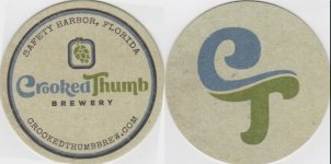 beer coaster from CubaLibre Beer & Ale Co ( FL-CRKT-1 )