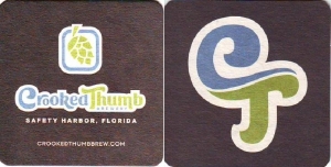 beer coaster from CubaLibre Beer & Ale Co ( FL-CRKT-3 )