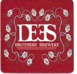 beer coaster from DeSoto Brewing Co. ( FL-DEES-1 )