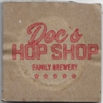 beer coaster from Dog Rose Brewing Company ( FL-DOCS-1 )