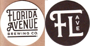 beer coaster from Florida Beer Brands (Flying Aces, Gator Lager, Old West Amber) ( FL-FLAV-5 )