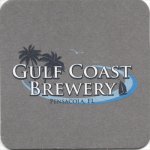 beer coaster from Gulf Stream Brewing Company ( FL-GUL-1 )