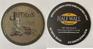 beer coaster from Halpatter Brewing Company ( FL-HALF-4 )