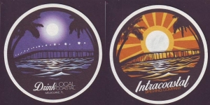 beer coaster from Intuition Ale Works ( FL-INTR-3 )